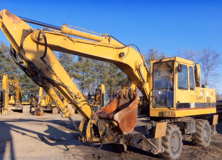 Cat 214B FT