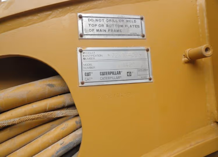 Cat 140G 72V16409