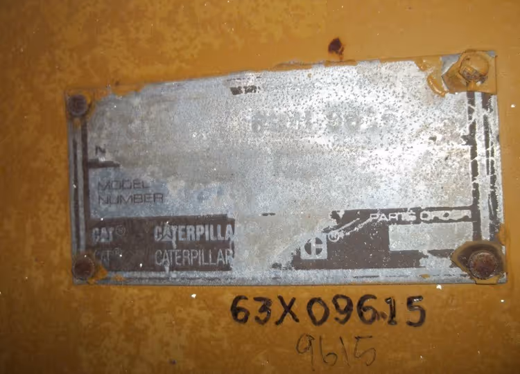 Cat 980C 63X09615