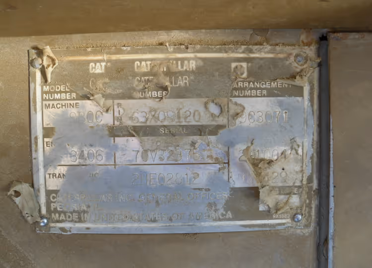 Cat 980C 63X9120