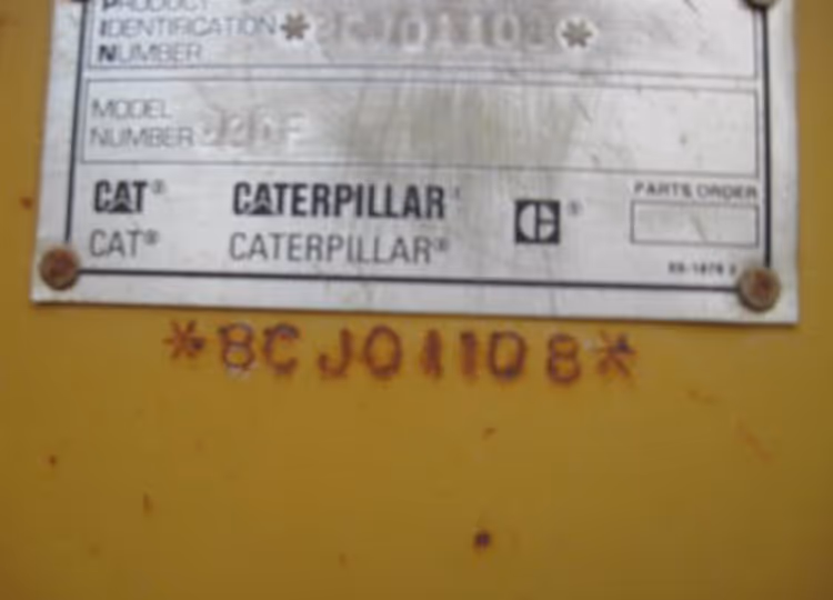Cat 980F 8CJ01108