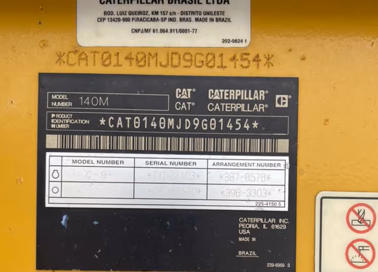 Caterpillar 140M AWD CAT0140MJD9G01454