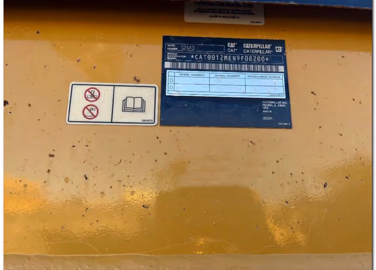Caterpillar 12M3 CAT0012MEN9F00200
