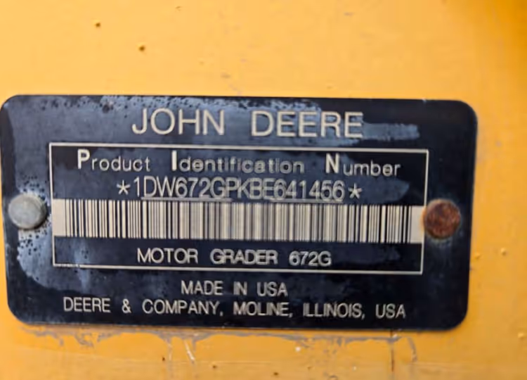 John Deere 672GP 1DW672GPKBE641456