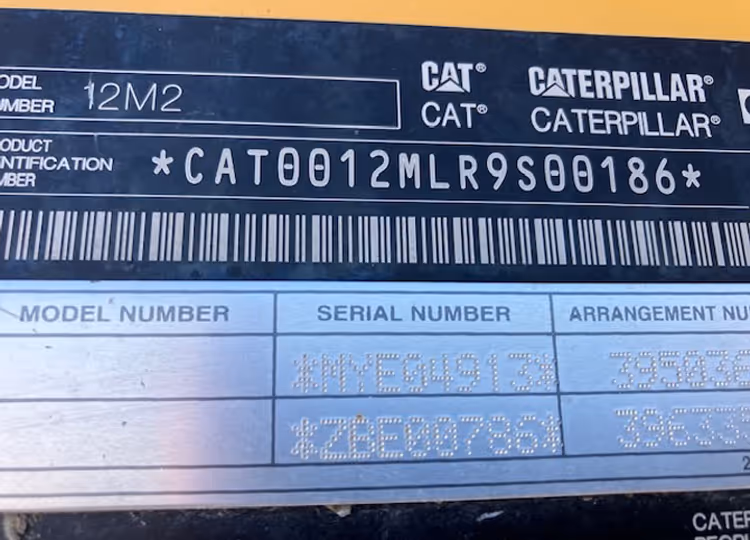 Caterpillar 12M2 R9S00186