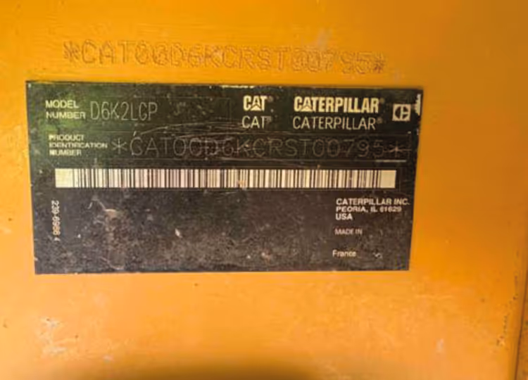 Caterpillar D6K2 LGP RST00795