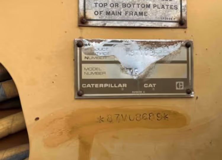 Caterpillar 120G 87V08689