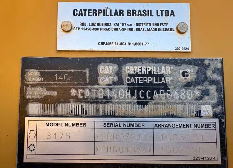 Caterpillar 140H CCA00680