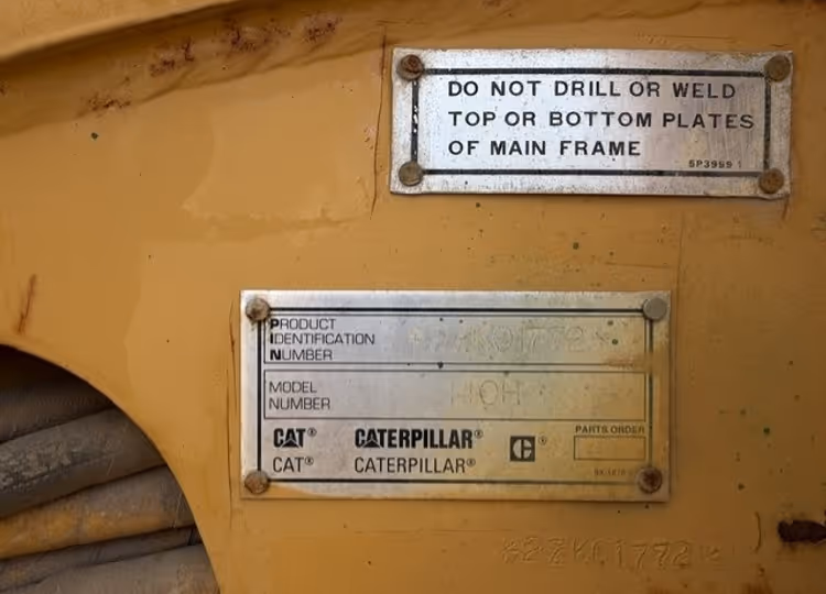 Caterpillar 140H 2ZK01772