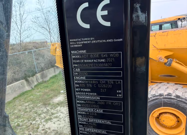 BELL B30E B93A631EC03009827