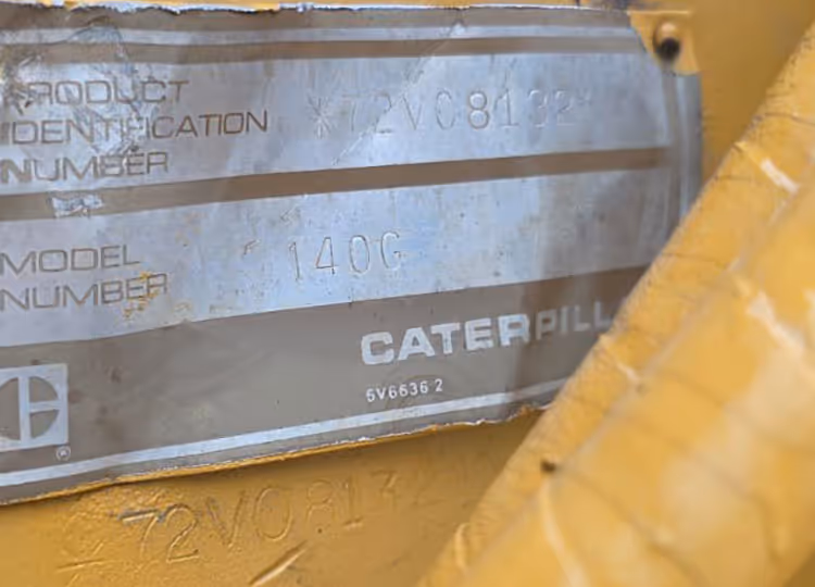 Caterpillar 140G 72V08132