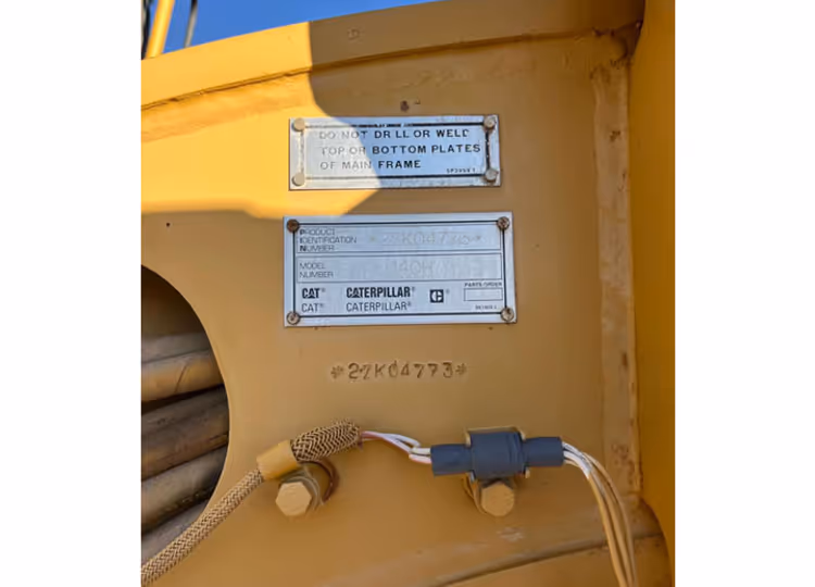 Caterpillar 140H 2ZK04773
