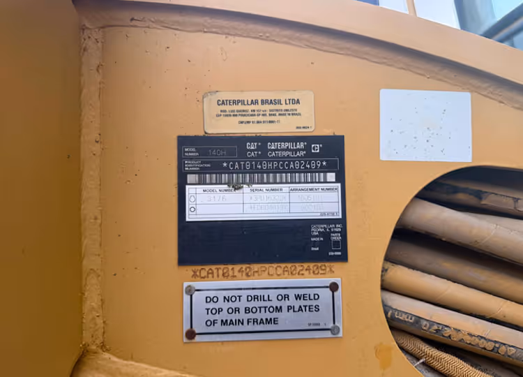Caterpillar 140H CCA02409