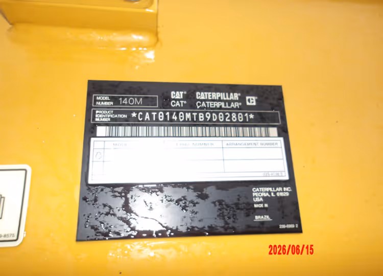 Caterpillar 140M B9D02801