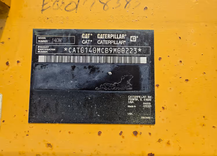 Caterpillar 140M B9M00223
