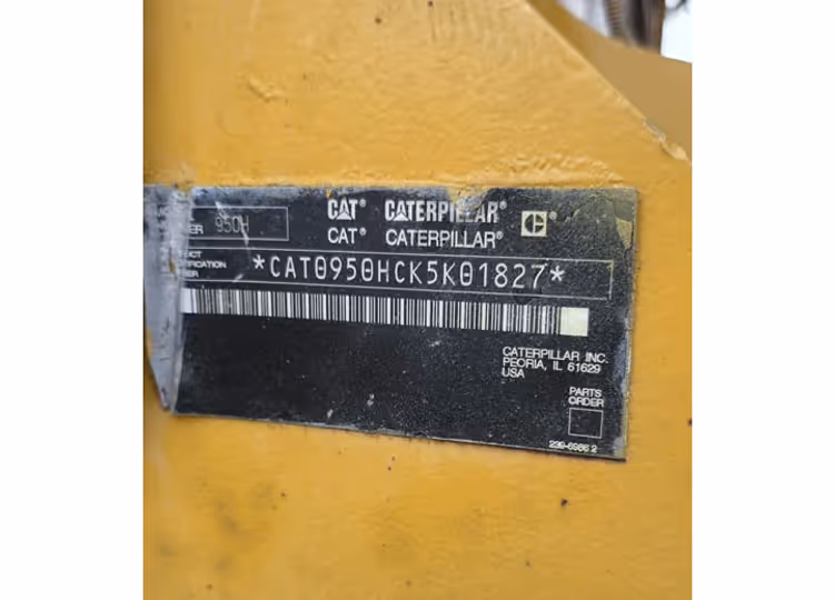 Caterpillar 950H CAT0950HCK5K01827