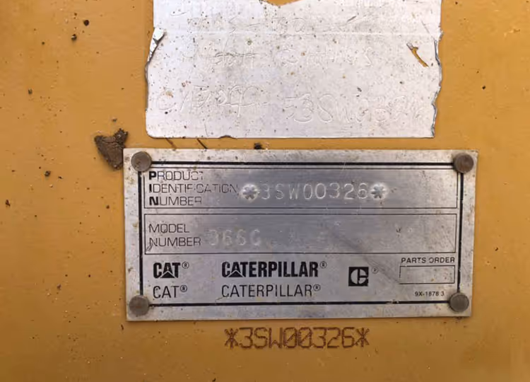 Caterpillar 966G 3SW00326