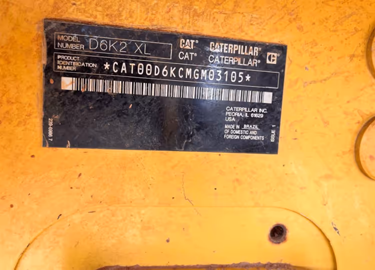 Caterpillar D6K2 XL MGM03105