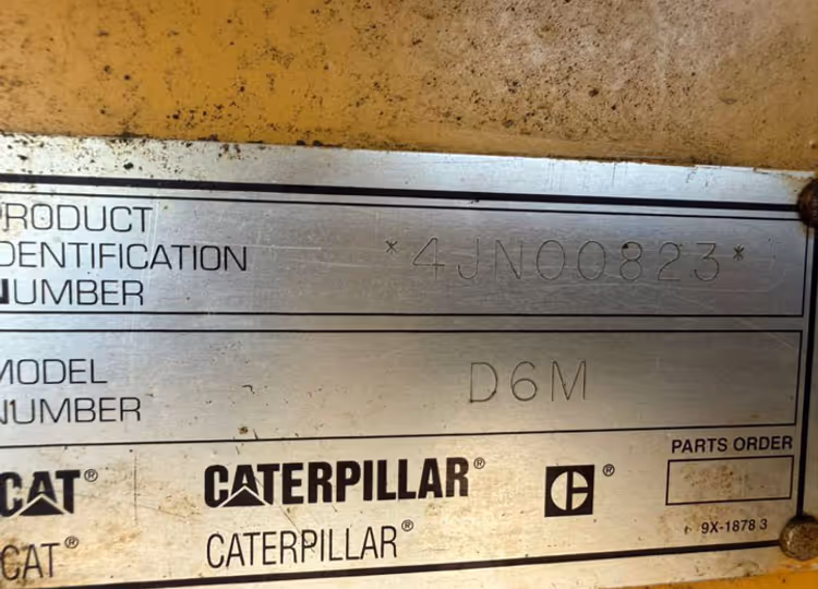 Caterpillar D6M LGP 4JN00823