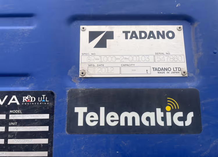 Tadano GR-1000XL 547860