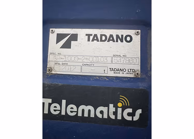 Tadano GR-1000XL 547860
